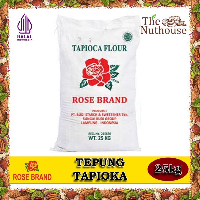 

25kg ROSE BRAND Tepung Tapioka / Tepung Kanji [HALAL]