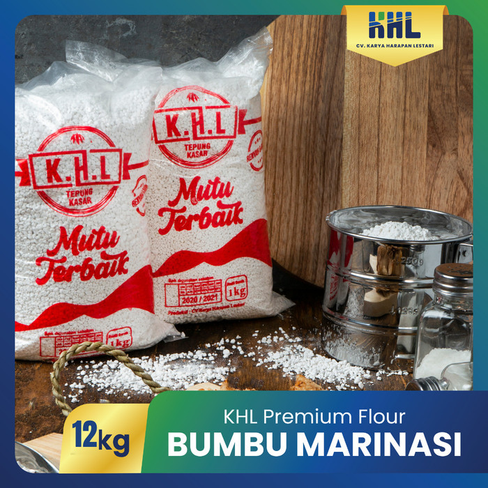 

12 KG Tepung Tapioka Kasar Shihlin / Tepung Kasar / Tepung Shihlin