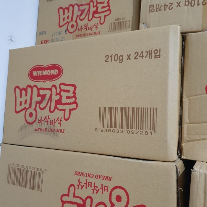 

Tepung Roti Wilmond 210gr / 1 DUS / Bread Crumbs