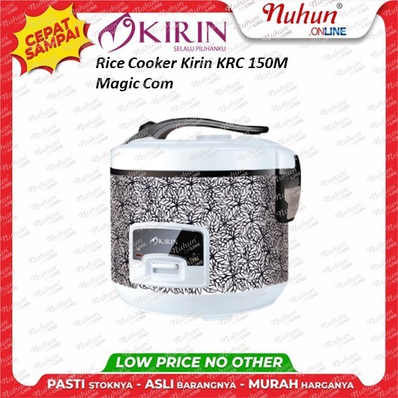 Rice Cooker Kirin Krc 150M Magic Com Original Garansi Resmi Kirin