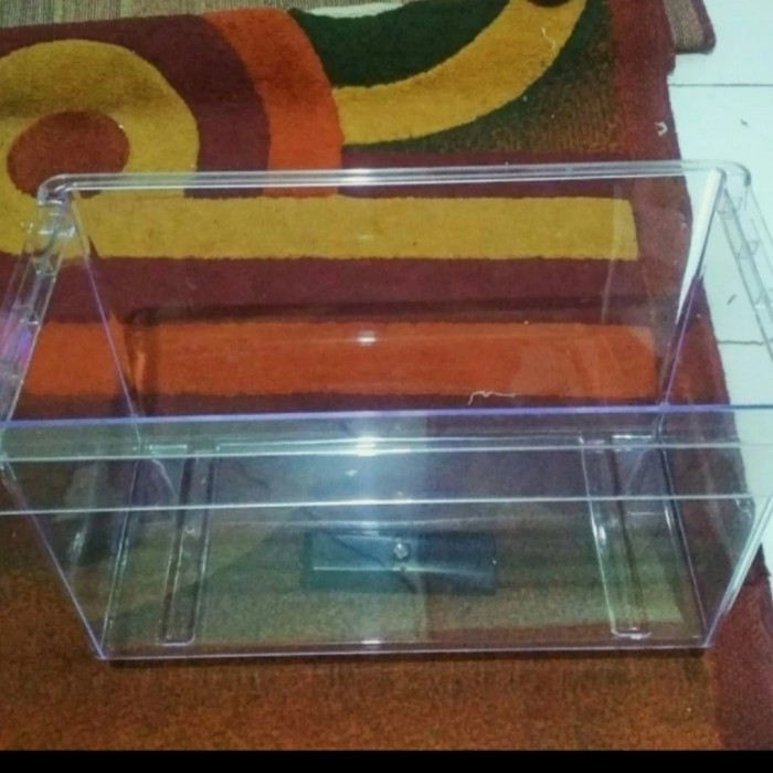 Rak Sayur/Buah Kulkas Sharp 2 Pintu Sj-Ip571Nlv-Bk Jtech Inverter Asli