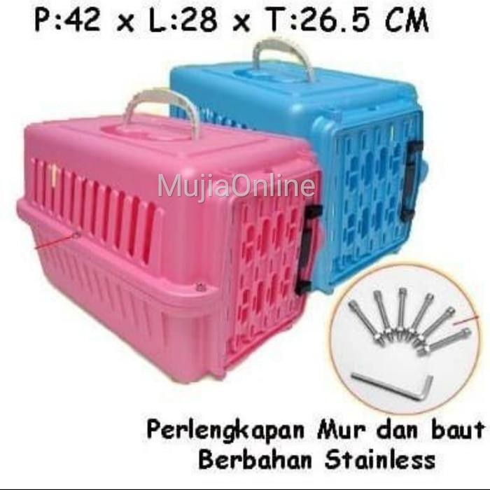 Pet Cargo Kucing Besar Tas Travel Musang Carrier Cat Voyager Anjing