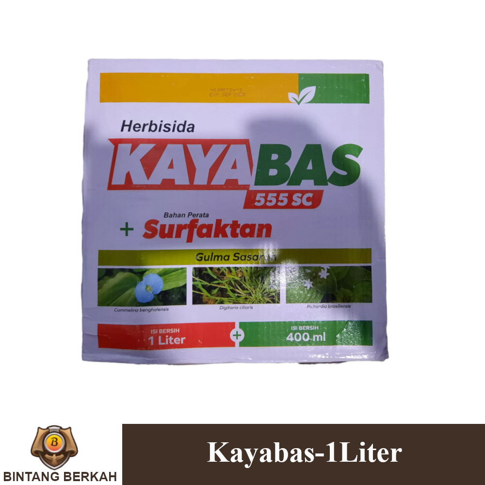 Kayabas 1 Liter Herbisida Gulma Jagung Pertanian