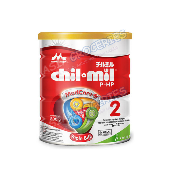 MORINAGA CHILMIL PHP 800 GR SUSU PENDAMPING ASI SUSU BAYI 6-12 BULAN
