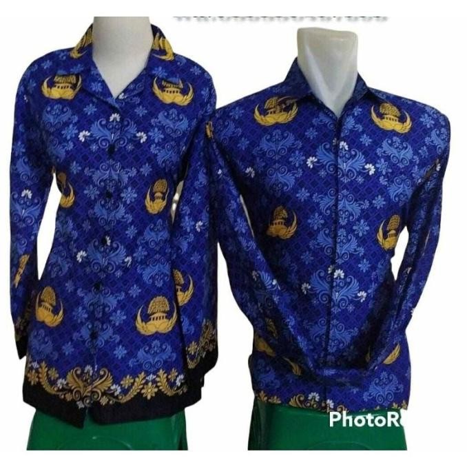 BAJU KORPRI PRIA/WANITA TERBARU 2022 BAHAN KATUN C50S/SERAGAM PNS