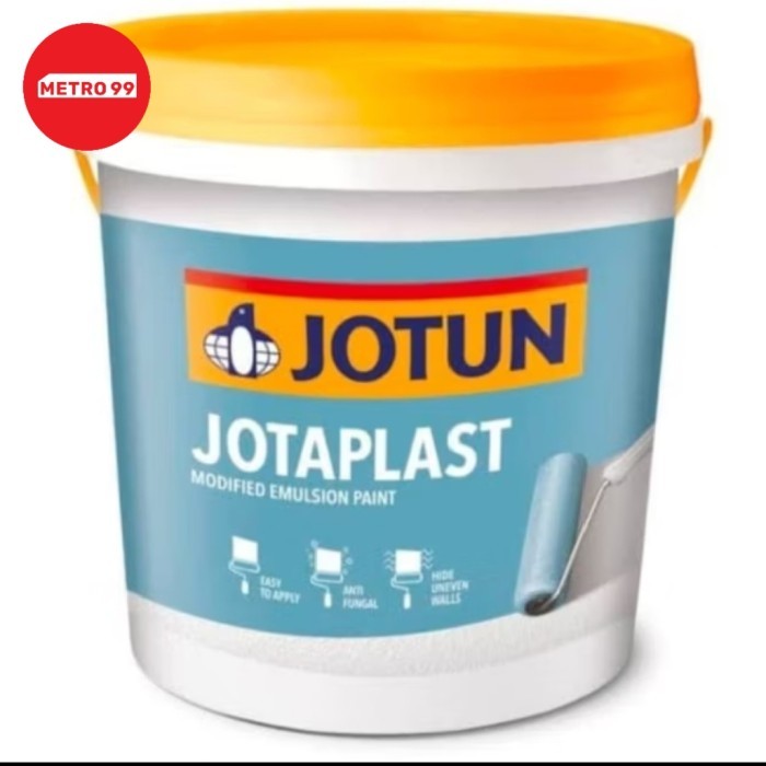 cat tembok jotun jotaplast 8190 apple white 18 liter