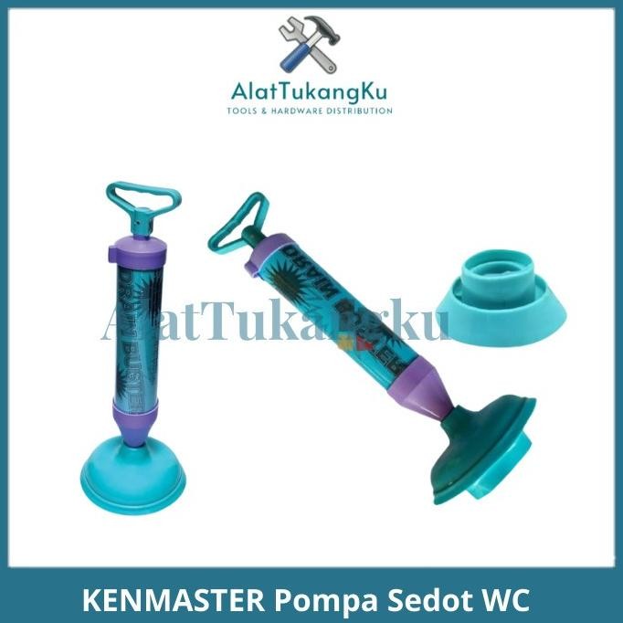 KENMASTER Pompa Sedot Dorong WC/Drain Buster Anti Mampet Tersumbat 2112 jk