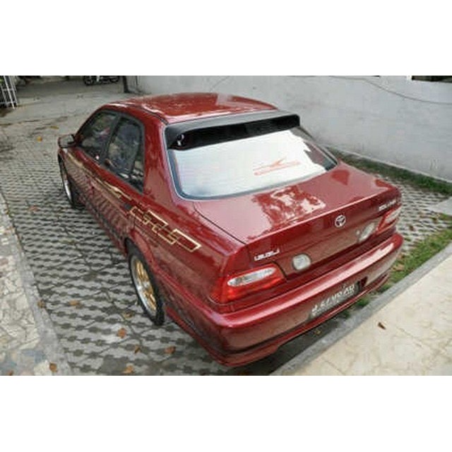 Aksesoris EGR Back Rear Visor Deflecta belakang Toyota Soluna