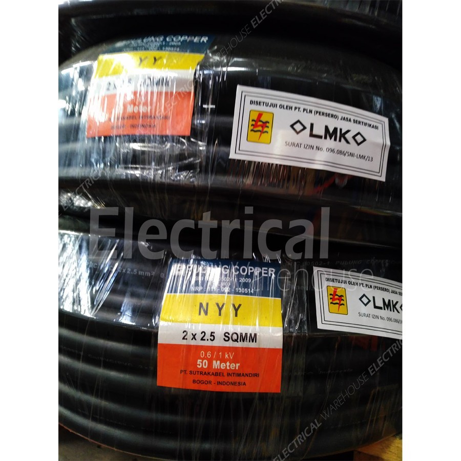 Kabel NYY 2x2.5mm2 PULUNG