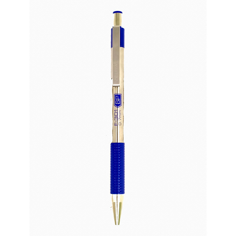 

Zebra Ballpen Biru / Blue F301 Pulpen Stainless Warna Biru
