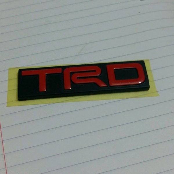 LIMITED EDITION Emblem Logo Trd Grill Fortuner Spare Part Mobil