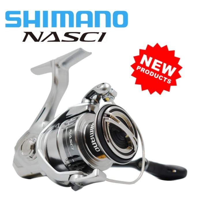 Reel Shimano Nasci FC 2021 Power Handle Saltwater 1000 2500HG 4000XG