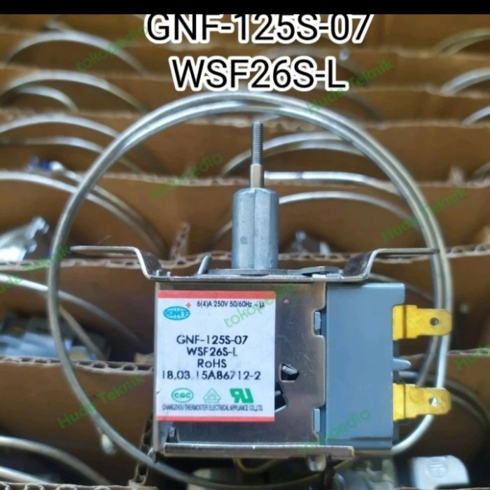 THERMOSTAT KULKAS ORIGINAL GNF-125S-07.WSF26S-L