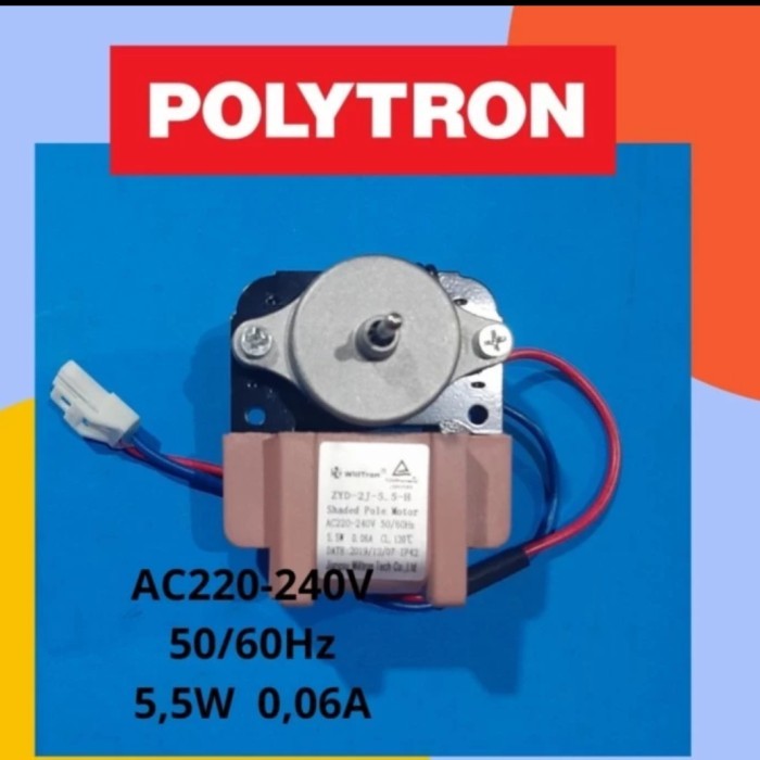 MOTOR FAN KULKAS 2 PINTU POLYTRON