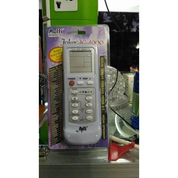JOKER AC-4000 REMOTE REMOT AC UNIVERSAL BISA BUAT SEMUA MEREK AC BONUS
