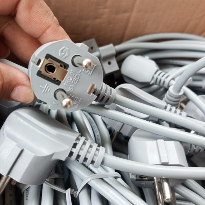 KABEL POWER KULKAS SHARP MESIN CUCI PANJANG 2METER ORIGINAL