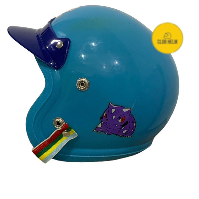 HELM JADUL LAWAS KLASIK KIWI BMX ORIGINAL ANAK RETRO CLASSIC UNIK
