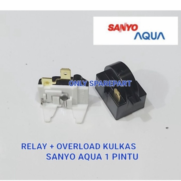 RELAY OVERLOAD KULKAS SANYO AQUA 1 PINTU
