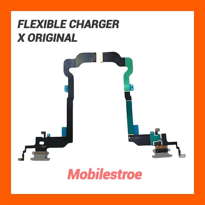 FLEXIBLE KONEKTOR CHARGER IPHONE X ORIGINAL COPOTAN 100%