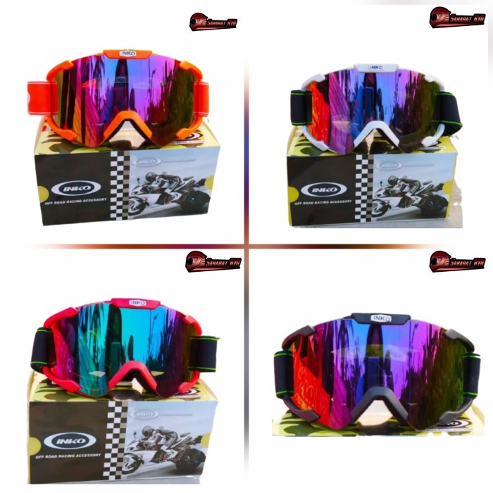 KACA MATA HELM CROSS MURAH JPX TRAIL MEREK INKO KEREN VISOR TRAIL KACA