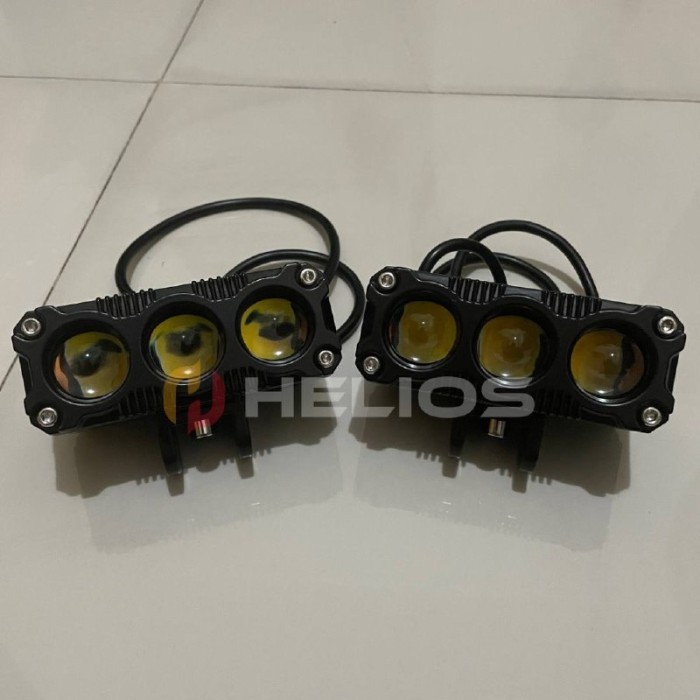Mini Projie Z3 3 Mata Lampu Tembak Sorot Not Saber Pro7 Sr2 Sr3 Mp88