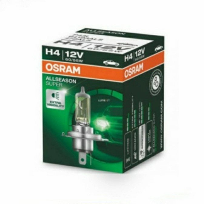 BOHLAM LAMPU UTAMA HONDA BRIO SATYA MOBILIO JAZZ OSRAM H4 ALL SEASON