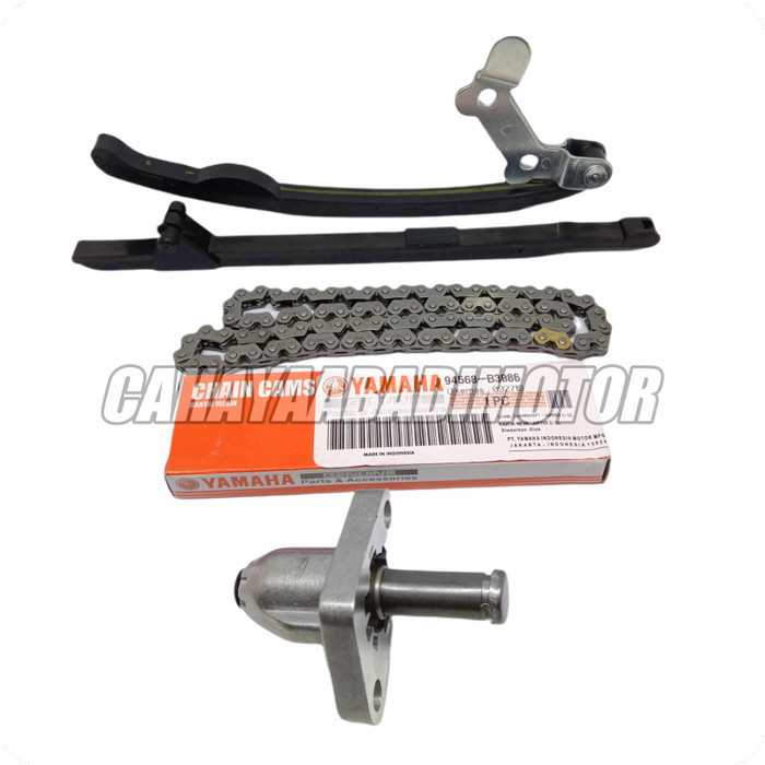 RANTAI KETENG+LIDAH TENSIONER+TONJOKAN KETENG MIO J / SOUL GT 115 CC