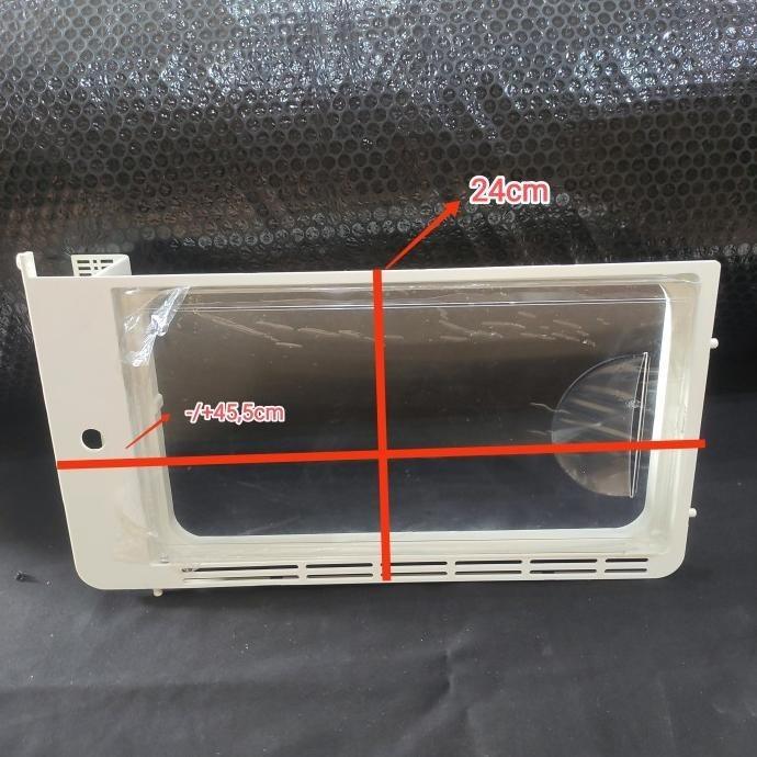TUTUP PINTU FREEZER KULKAS TRANSPARAN MIDEA DLL MEREK LAIN ORIGINAL BE