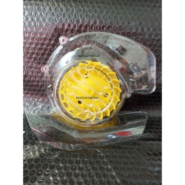 COVER KIPAS TRANSPARAN PLUS KIPAS WARNA UNTUK MIO M3 125 SOUL GT FAZZIO TERLARIS.