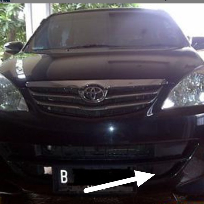 TUTUP BEMPER DEPAN AVANZA TIPE S
