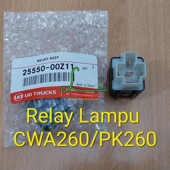 RELAY LAMPU NISSAN EURO 2 CWA260 PK260 PK215 25550-00Z11