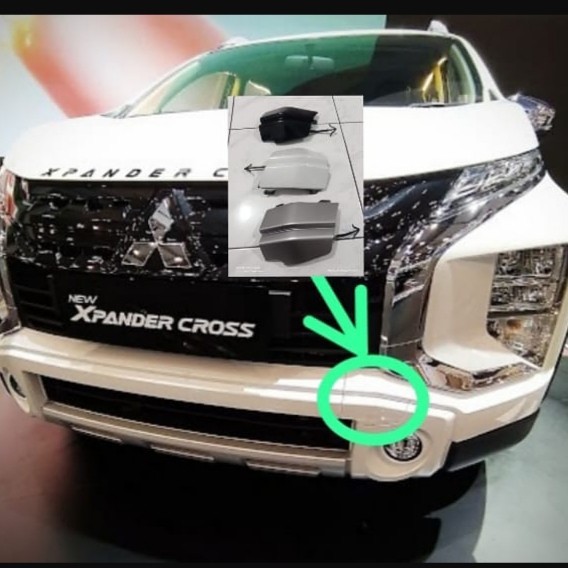 TUTUP DEREK/TOWING BUMPER DEPAN MITSUBISHI XPANDER CROSS