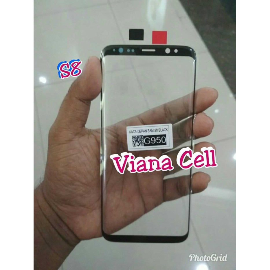 KACA LCD KACA DEPAN KACA TOUCHSCREEN SAMSUNG GALAXY S8 G950 ORI. HITAM
