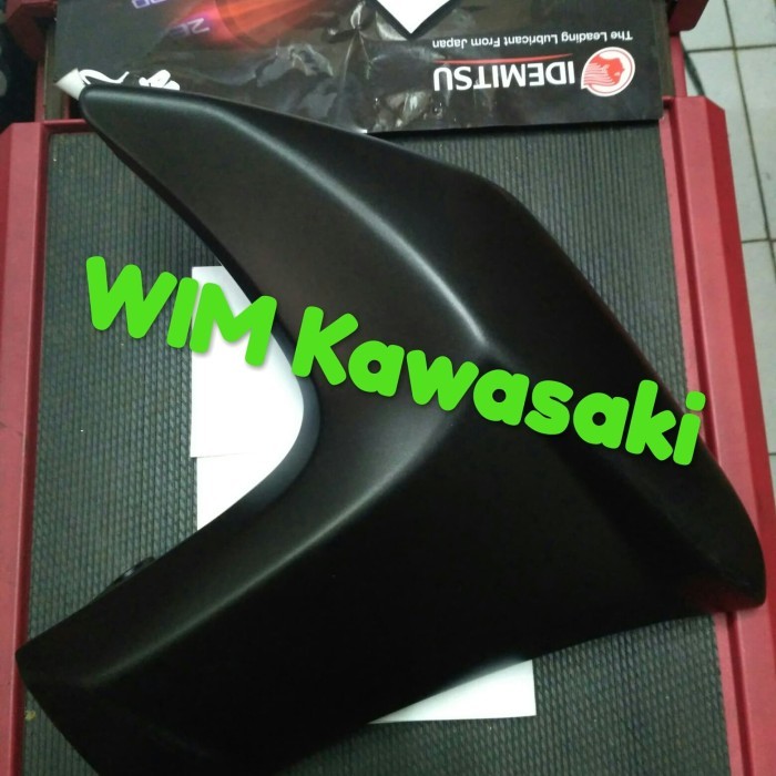 Cover Fairing Shroud Body Samping Er6 Er6N Hitam Doff Original Kawasak