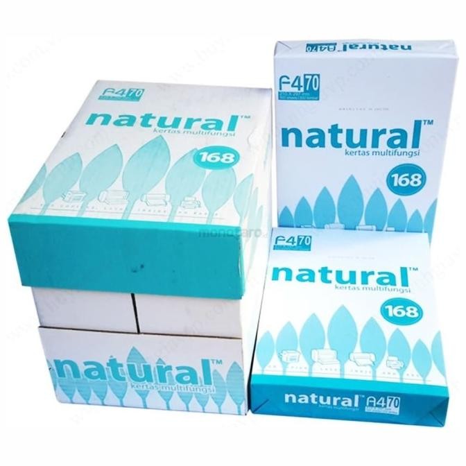 

TERBARU - kertas Hvs F4 Natural 70 gram (khusus Gojek)