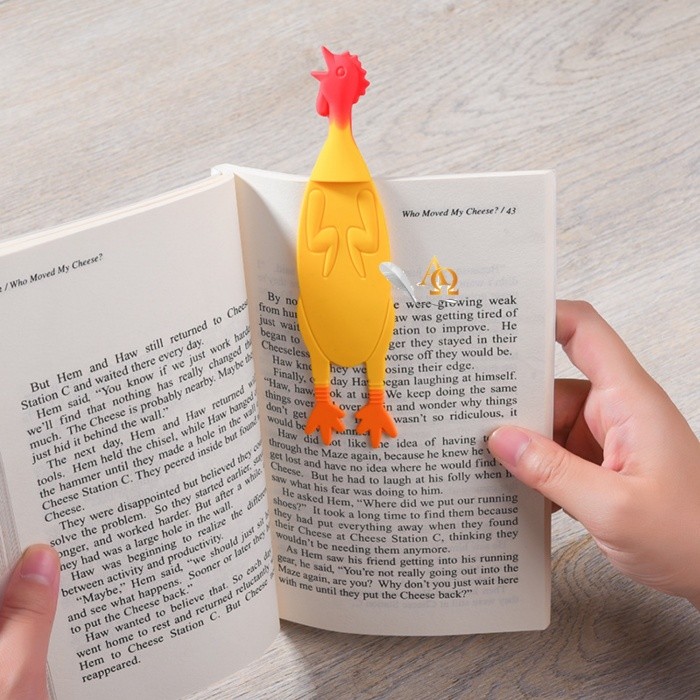 

Andra - Pembatas Buku Unik / Bookmark Edisi Ayam Imut Lux Limited