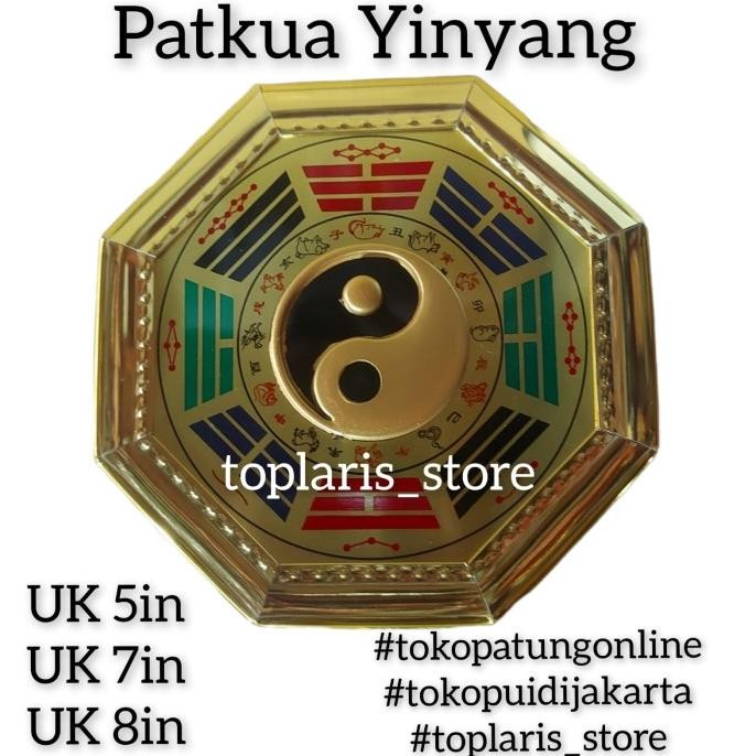 

Ready Kaca Patkua Pat Kua Yinyang Fengsui