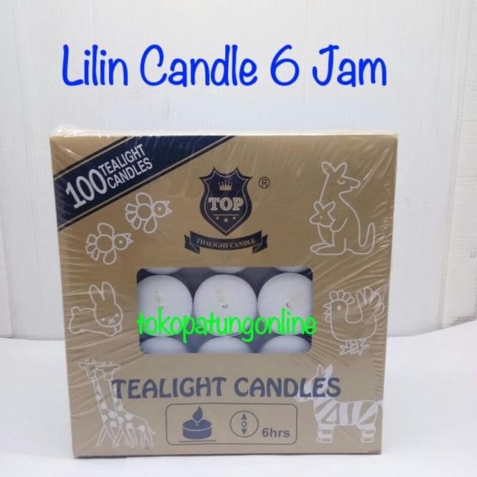 

Ready Lilin Candle Tealight 6 Jam Isi 100 Premium