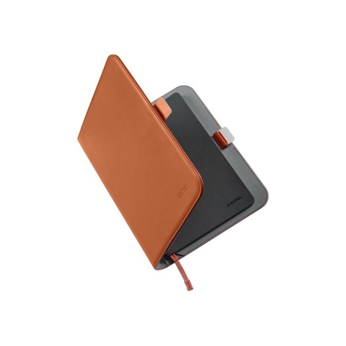 

Andra - Orbitkey Compendium A5 Notebook Cover Pen Holder Hidden Card Storage Black & Terracotta
