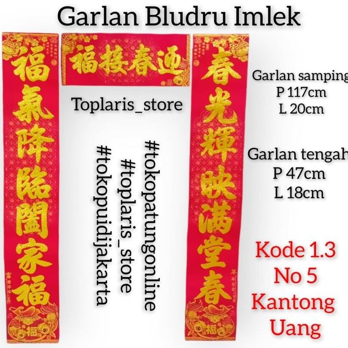 

Ready Garlan Imlek Tulisan Pintu