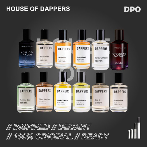 [DECANT] HOUSE OF DAPPERS No. 7 Morning Dew Stone Rose Silver Charm Sartorial Nomadland