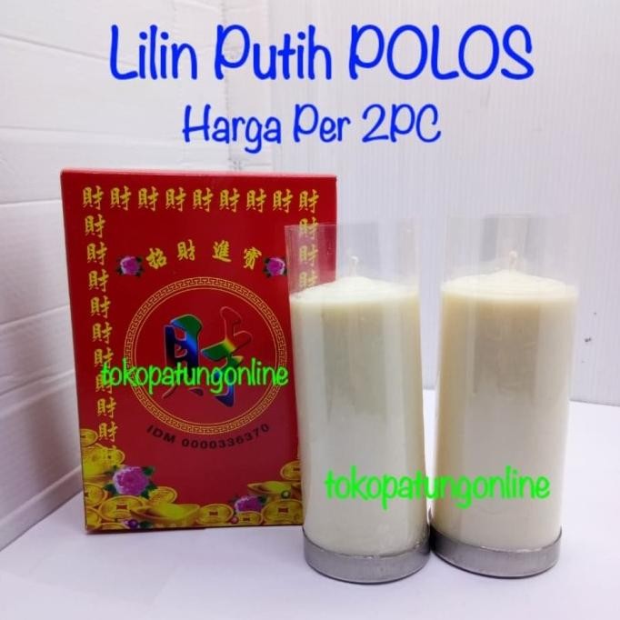 

Ready Lilin Putih 2 Kati 2 PC