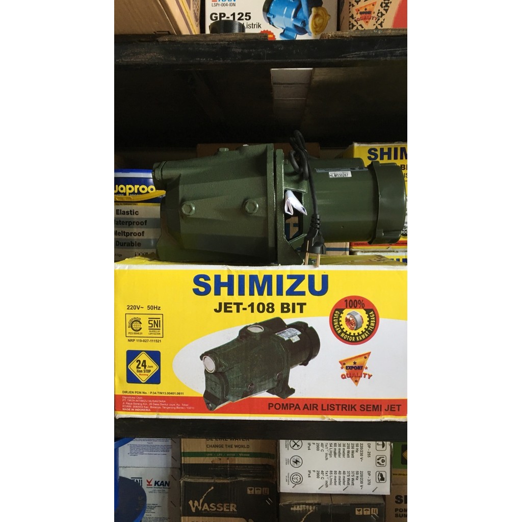 TERBARU Mesin Pompa Air Shimizu Jet 108 BIT
