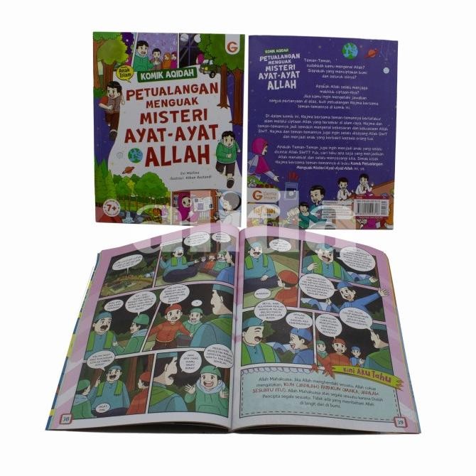 

siap kirim buku komik islami full color - buku cerita anak muslim