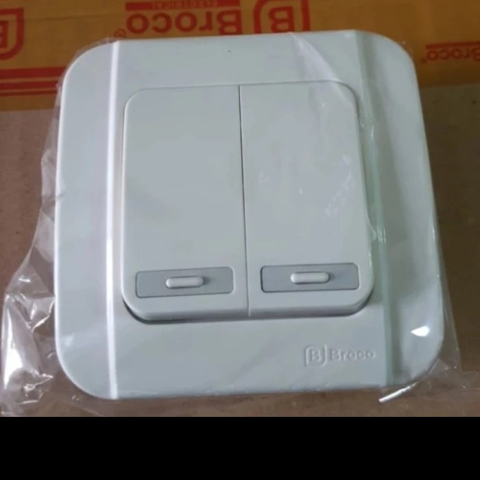 TERBARU Saklar Seri Hotel/Saklar Double Hotel BROCO Galleo