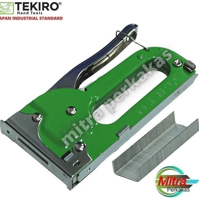 

STAPLES STANDAR UKURAN 4 - 8 MM TEKIRO ALAT STAPLES TEMBAK - HIJAU ORIGINAL DAN TERPERCAYA