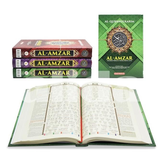 

siap kirim alquran tajwid al-amzar terjemah perkata latin uk a5 al-quran alamzar