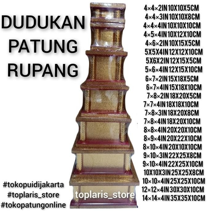 

Ready Dudukan Patung Uk 18x20x10