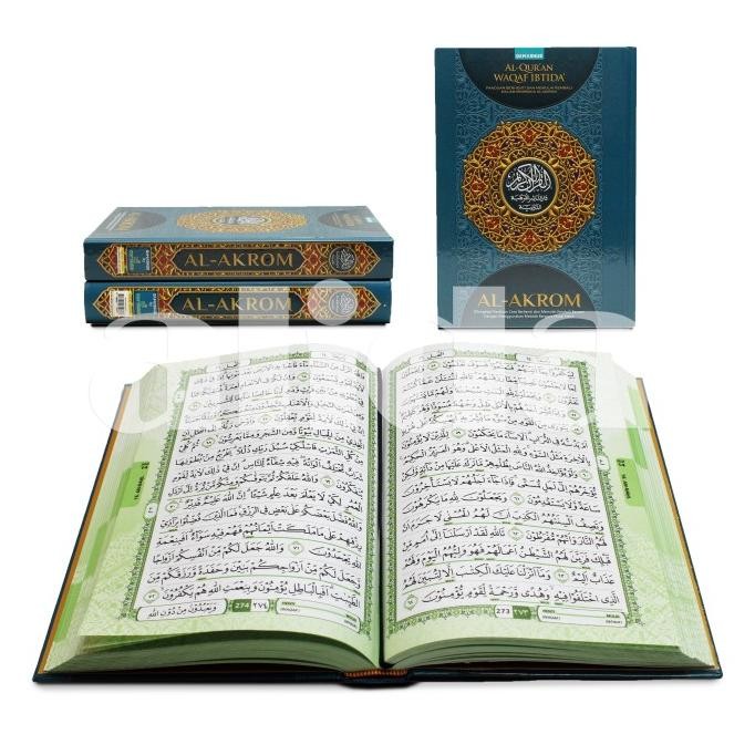 

siap kirim alquran al-akrom uk a5 al-quran waqaf ibtida alakrom kertas hvs putih