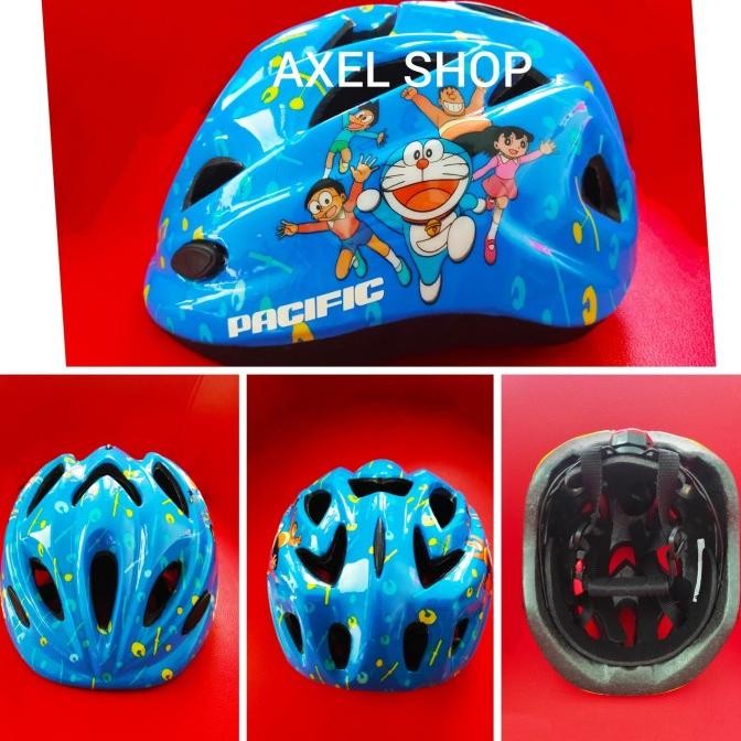 STOK TERBATAS HELM SEPEDA ANAK KECIL DORAEMON